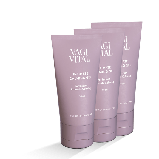3 - pack Intimate Calming Gel - VagiVital Sweden