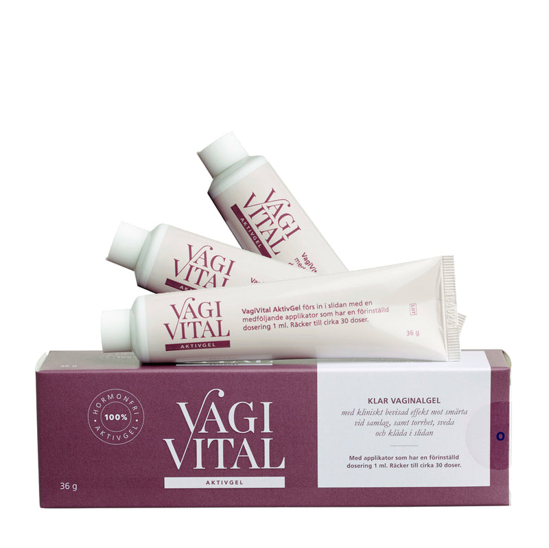 3 Pack VagiVital Active Gel Bundle